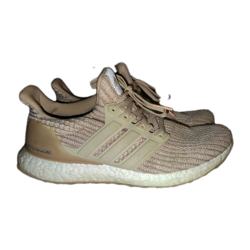 Adidas Ultraboost 4.0 Ash Pearl Women’s 8.5 Running Shoes Pink Tan BB6309